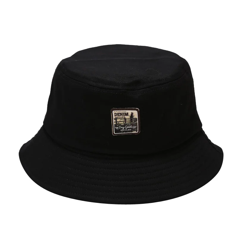 Noua Moda pentru Femei Panama Capac de Vară Pălărie Găleată Urs Brand Design Special Eticheta Pescar Pălărie Scrisoare Hip-Hop Pentru Bărbați Imagine 0