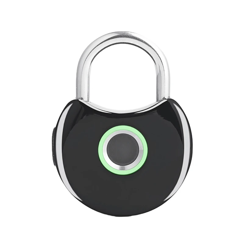 Rezistent la apa Smart Lacăt Tuya Bluetooth Mini Portabil de Amprente Biometric Lacăt Cu Cheile USB Anti-furt Cabinet de Blocare a Ușii Imagine 0