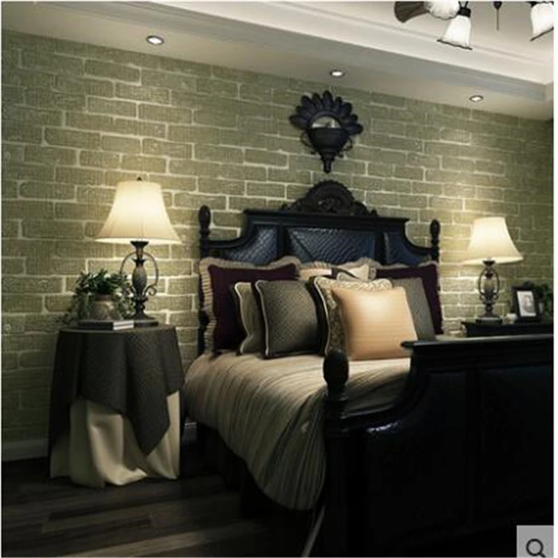 beibehang de Înaltă calitate moderne, Chineză simplă cărămidă model non-țesute camera de zi dormitor fundal tapet de perete gri Imagine 1