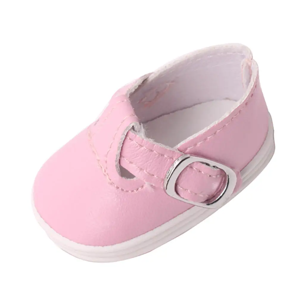 Păpuși Pantofi pentru Mel-chan Mellchan Baby Doll, pentru 9-12 țoli Renăscut Papusa, Elegante Apartamente de Adidași, PU Piele Imagine 1