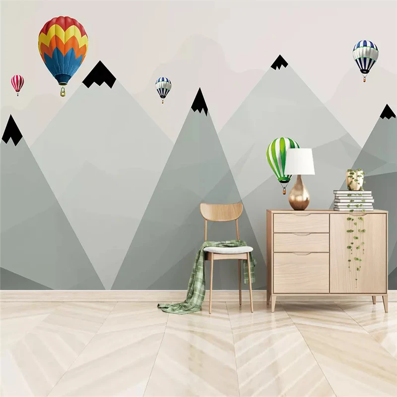 Nordic stil simplu balon de geometrie TV de perete de fundal pictura pictura decorativa Imagine 1