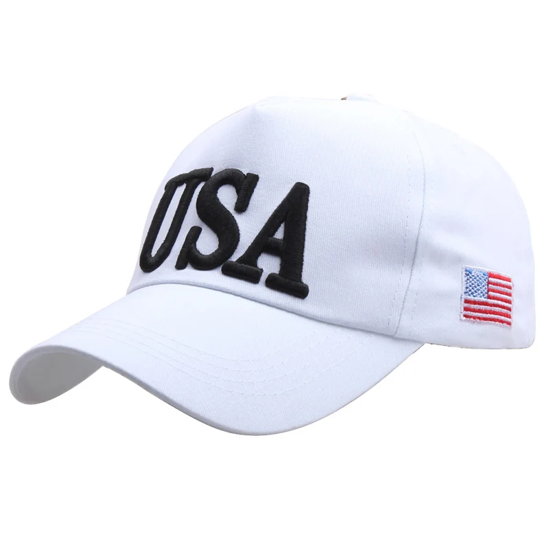 Noua Moda statele UNITE ale americii Flag Broderie Șapcă de Baseball Bărbați Femei de Vară, Pălării de Soare Sport în aer liber Hip Hop Snapback Reglabila Gorras EP0284 Imagine 1