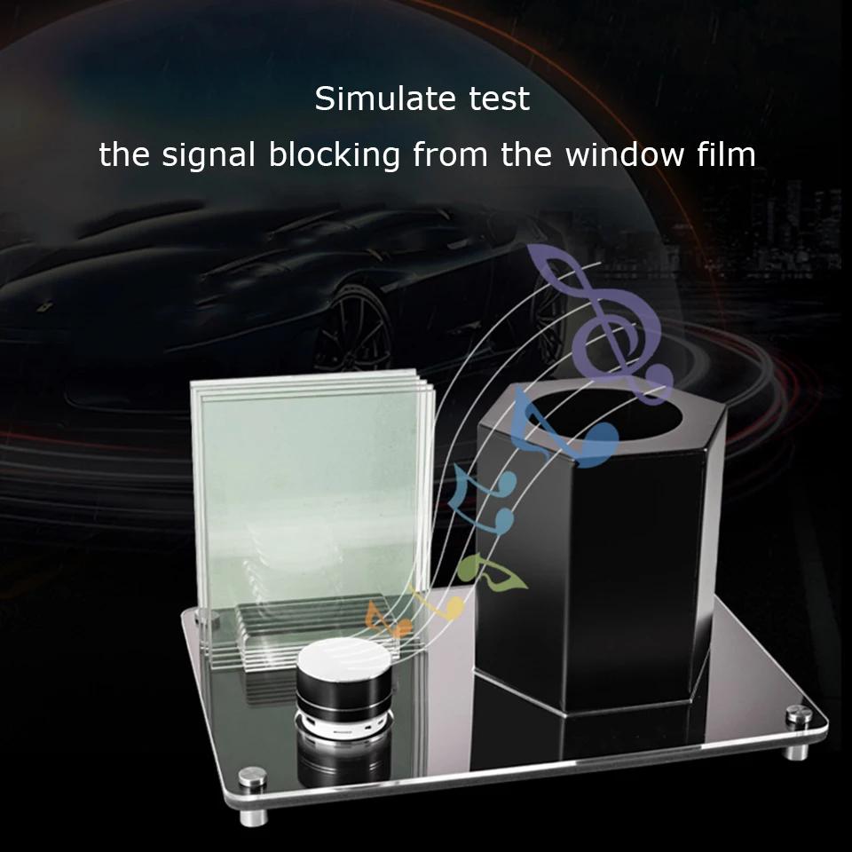 Semnal Radio Blocarea Semnalului telefonului Mobil Test Detector Setat Pentru pulverizare catodică Magnetron Film/Nano Ceramic Mașină Solară Fereastră Tentă MO-623G-1 Imagine 1