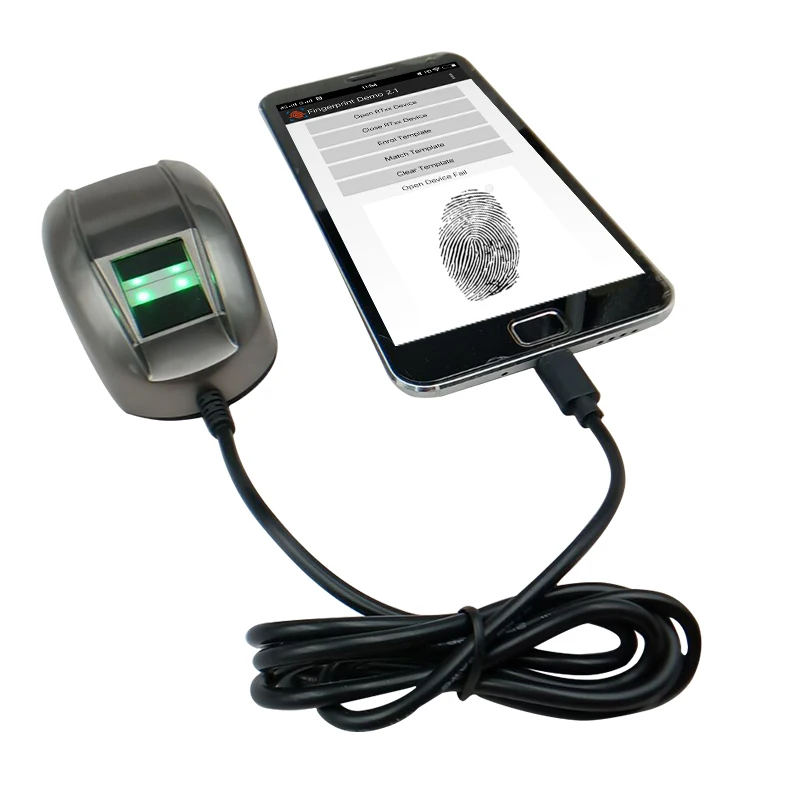 HFSECURITY Biometrice USB Cititor de Amprente Scanner de amprente Digitale SDK Gratuit PHP Micro Pentru Windows Sistem Android Imagine 2