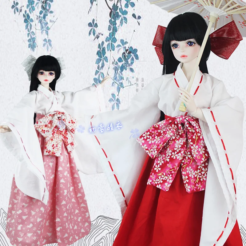 1/6 1/4 1/3 scară BJD Japoneze yukata Inuyasha kimono accesorii pentru BJD/SD papusa,care Nu sunt incluse papusa,pantofi,peruci și alte A0307 Imagine 2