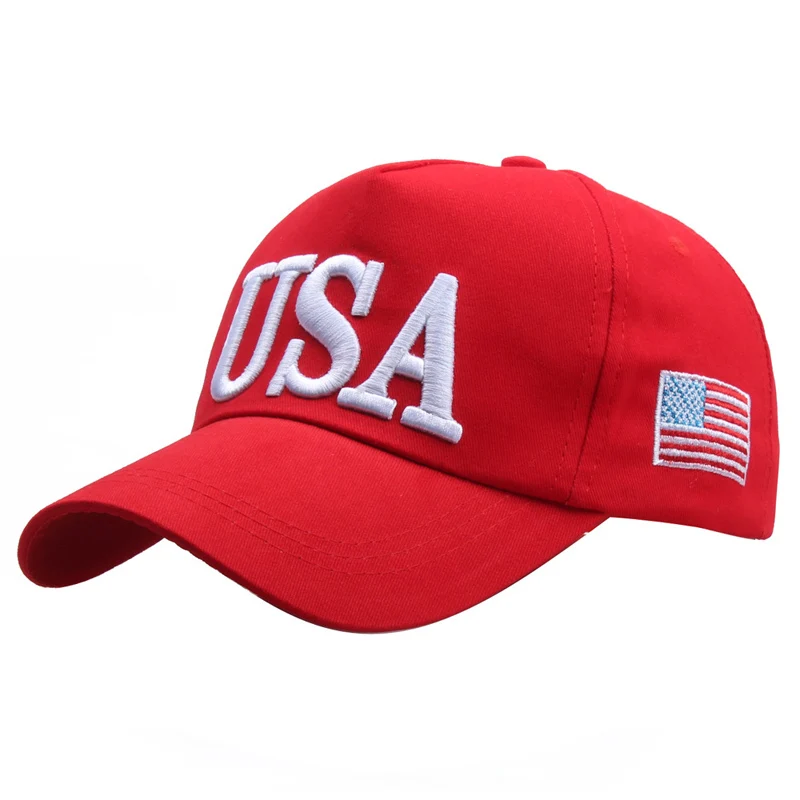 Noua Moda statele UNITE ale americii Flag Broderie Șapcă de Baseball Bărbați Femei de Vară, Pălării de Soare Sport în aer liber Hip Hop Snapback Reglabila Gorras EP0284 Imagine 2