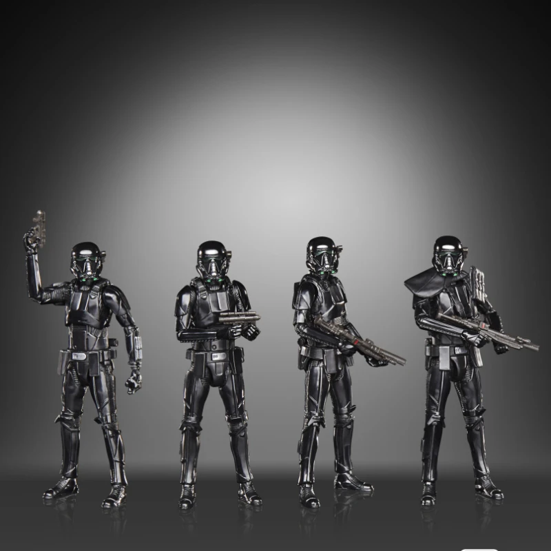 Hasbro Veritabil Star Wars Imperial Moartea Soldat cu 4 persoane Costum de 3.75 Inch Acțiune Figura Băiat Jucărie pentru Copii Colectia de Craciun Cadou Imagine 2