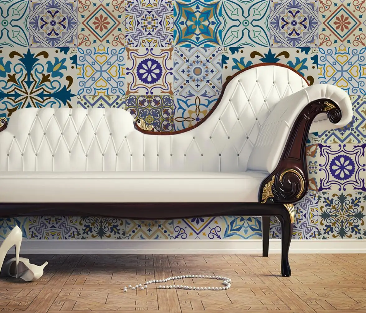 beibehang personalizate European model geometric Murale, imagini de Fundal pentru Camera de zi TV Canapea Dormitor Decor Acasă 3D Tapet decor Imagine 3