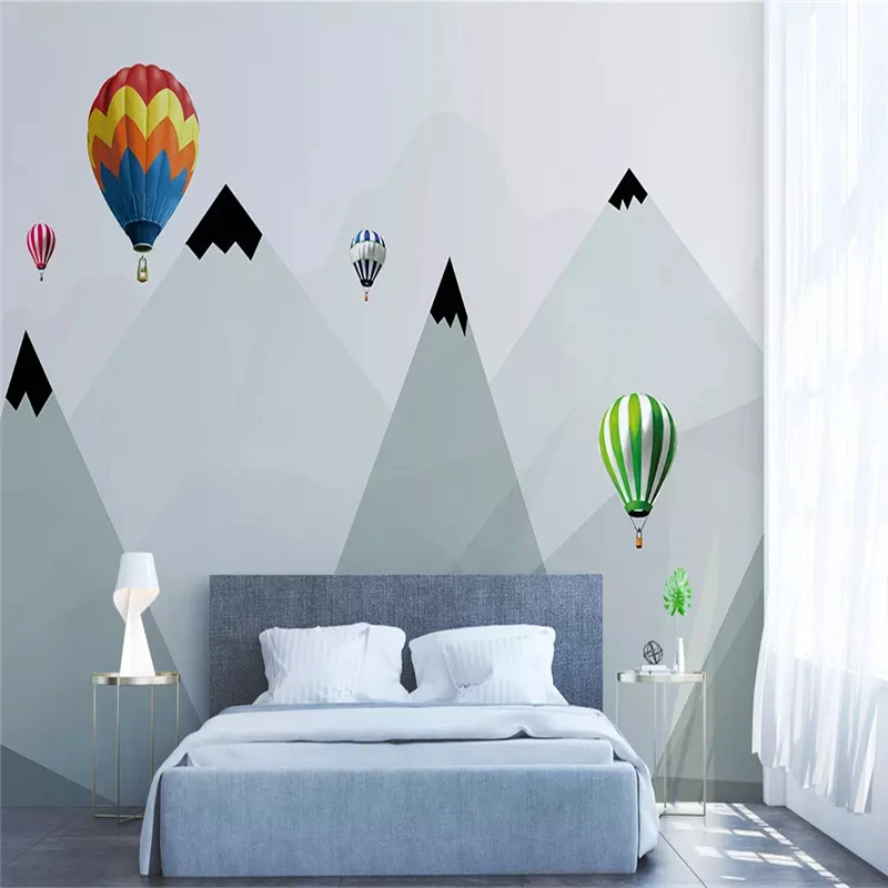 Nordic stil simplu balon de geometrie TV de perete de fundal pictura pictura decorativa Imagine 3