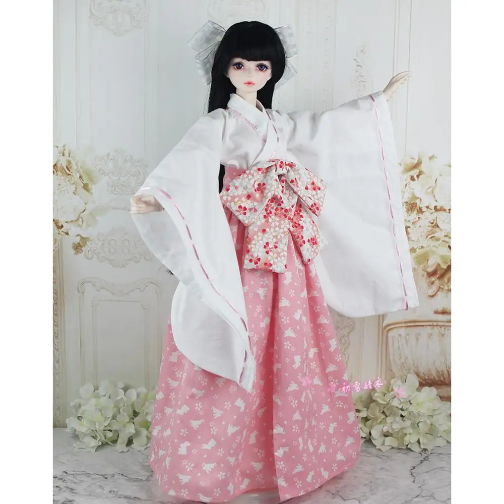 1/6 1/4 1/3 scară BJD Japoneze yukata Inuyasha kimono accesorii pentru BJD/SD papusa,care Nu sunt incluse papusa,pantofi,peruci și alte A0307 Imagine 3
