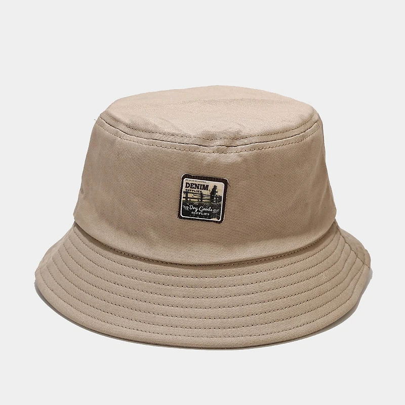 Noua Moda pentru Femei Panama Capac de Vară Pălărie Găleată Urs Brand Design Special Eticheta Pescar Pălărie Scrisoare Hip-Hop Pentru Bărbați Imagine 5