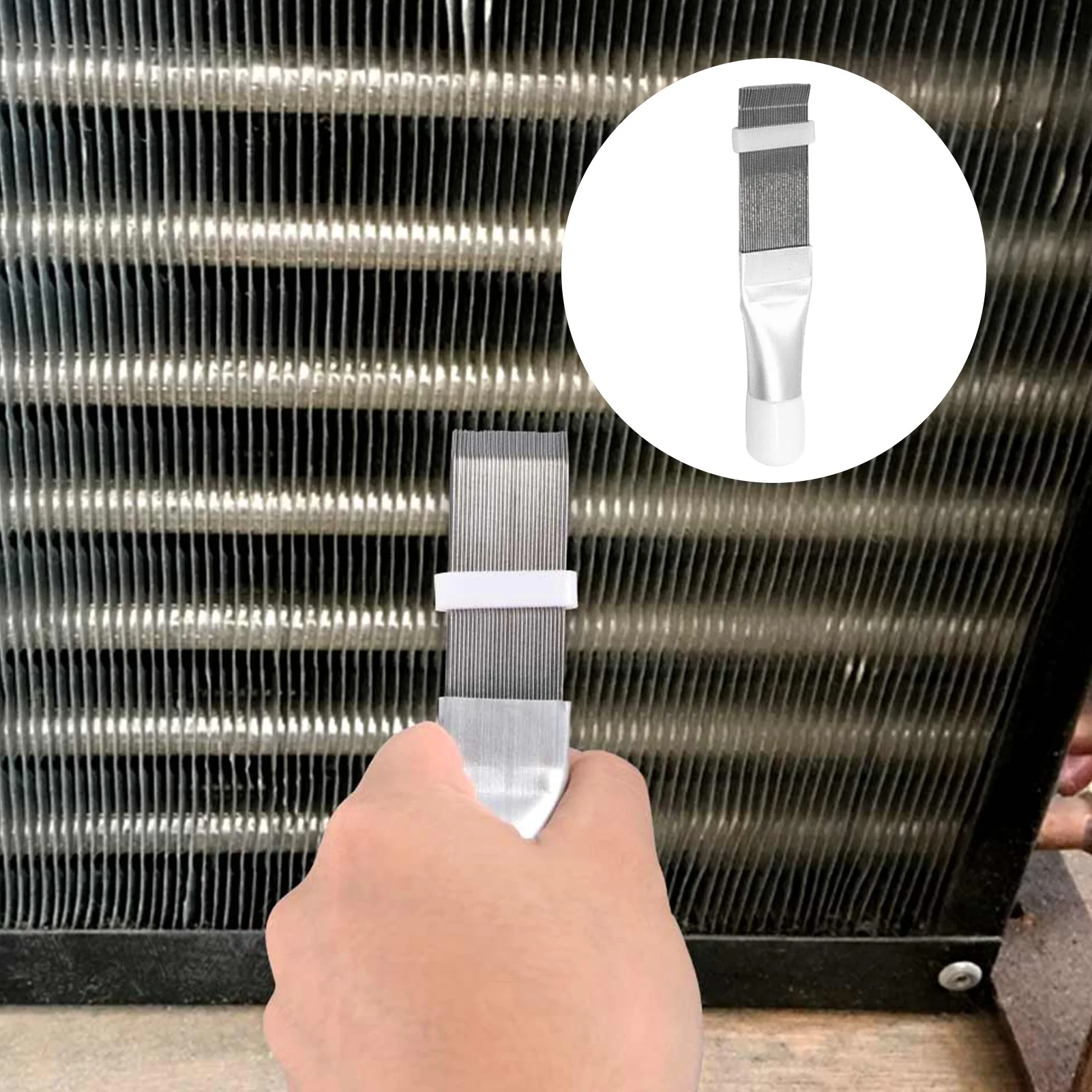 6 În 1 AC Fin Kit de Curățare de Aer Conditionat Instrumente de Curățare Kit Aer Conditionat Condensator Pieptene Fin din Oțel Inoxidabil AC Fin Curățare Imagine 5