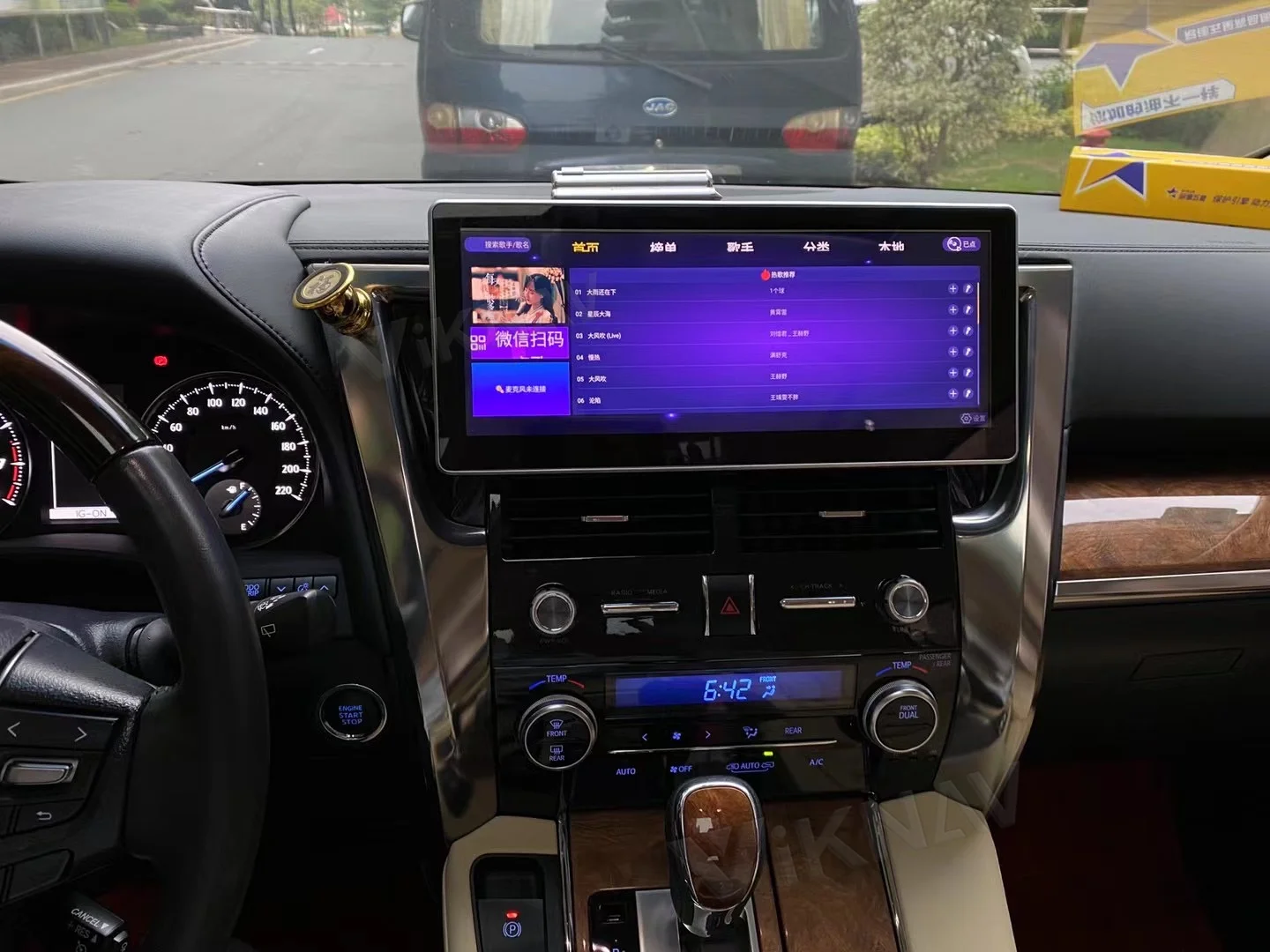 Android 10 Radio Auto Pentru Toyota Alfa 30 De Serie Toate într-o singură Mașină Multimedia Player Stereo Receptor GPS auto navigatie Unitatea de Cap Imagine 5