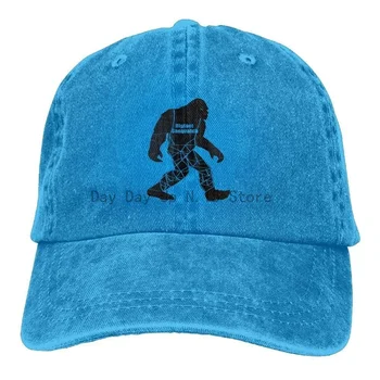 Bigfoot, Sasquatch Reglabil Unisex Șapcă De Baseball Design Rece Pălărie De Bumbac Denim Capac