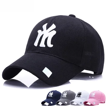 Litere brodate Șapcă de Baseball coreean Adolescente Sportive de Vară, Pălării de Soare Snapback Primăvară Noua Moda Oase Limba Capace MZ0014
