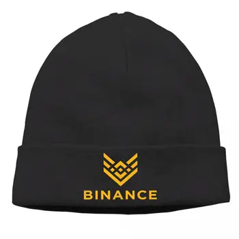 Căpitanul Binance Cryptocurrency Capota Homme Iarna Cald Tricotate Pălărie Căciuli Capace De Bumbac