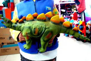60cm Soft de Simulare Modelul Dinozaur Stegosaurus Cifrele de Acțiune de Colectare de Jucării Vechi Creaturi de Jucării pentru Copii