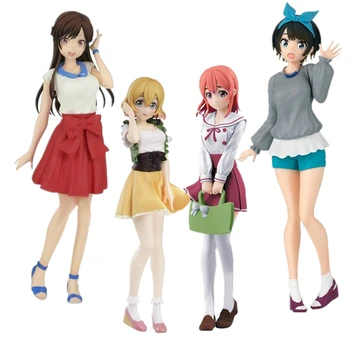 Anime Mizuhara Chizuru Figurina Asami Nanami Sakurasawa Sumi Chirie Prietena Figurina personaj de Colectare Statuie Jucarii Model