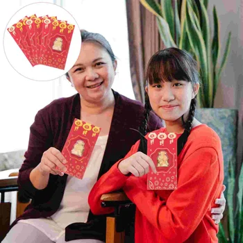 Plicuri Roșu De Anul Nou Bani Chineză Pachete De Iepure Cadou De Festivalul De Primăvară Plic Buzunar Copii Norocoși Pachete Wealthstyle La