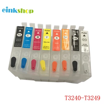 einkshop P400 Refillable Cartuș de cerneală Pentru Epson Surecolor P400 Printer T3240 T3241 T3242 T3243 T3244 T3247 T3248 T3249