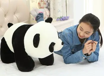 mare 70cm panda predispuse panda jucărie de pluș îmbrățișând perna , cadou de Ziua t1335