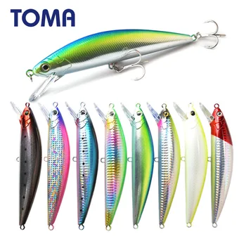TOMA Wobbler Plastic Pește Pescuit Nada se Scufunda 60G 140MM Long Cast Bass, Stiuca Artificiale Greu Momeala Aborda Apă Sărată