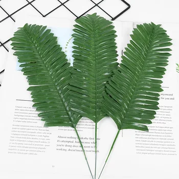 10-20buc Artificiale Plante Tropicale cu Frunze de Palmier de Vară Monstera Simulare Frunze De Petrecere Hawaiian Decor Acasă Grădină Fals Frunze
