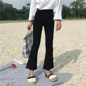 Ieftine en-gros nouă Primăvară Toamnă Fierbinte de vânzare de moda pentru femei casual Pantaloni din Denim