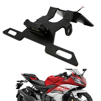 Accesorii motociclete Unghi Reglabil Numărul de Înmatriculare Cadru suport Suport Pentru Yamaha R15 V3 YZF-R15 V3 2014-2018