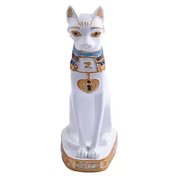 Acasă Decor Cat Ornament Pisica Egiptean Figurina Statuie Decor Vintage Zeita Pisica Bastet Statuie