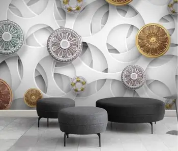 beibehang personalizate European model geometric Murale, imagini de Fundal pentru Camera de zi TV Canapea Dormitor Decor Acasă 3D Tapet decor