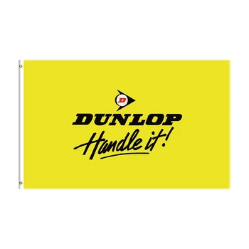 3x5 Dunlops Pavilion Poliester Imprimate Piese Auto Banner Pentru Decor