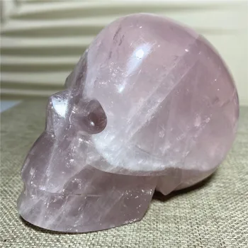 Naturale A Crescut De Craniu De Cuarț Cranii De Cristal Decor Acasă De Suveniruri Feng Shui Vindecare Piatră Prețioasă Wicca Halloween Ambarcațiuni De Colectare