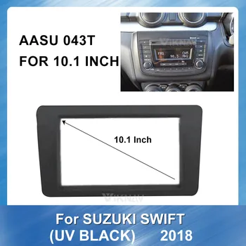 10.1 inch 2 din Radio Auto Fascia Cadru de Bord pentru Suzuki Swift 2009 Mașină de Retehnologizare Stereo DVD Player frame Cadru Audio