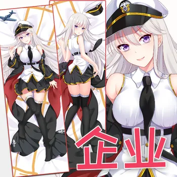 Anime Azur Lane USS Enterprise Sexy Dakimakura Îmbrățișează Corpul de Pernă Japonez față de Pernă față de Pernă Pat Garniturile de Cadouri YM