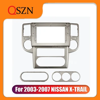 QSZN 10.1 Inch Radio Auto Cadru Fascia Pentru NISSAN X-TRAIL 2003-2007 Rama Panoului se Potrivesc de Instalare Cadru de Bord Mount Kit 2 Din
