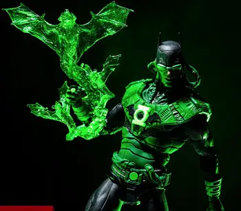 McFarlane Green Lantern Dawnbreaker Batman Articulat Figura Jucarii Model 17cm