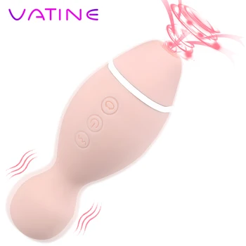 VATINE Supt Vibrator Clit Sucker Biberon Stimulator Clitoris Jucarii Sexuale pentru Femei Masaj Masturbator Adulți Produs