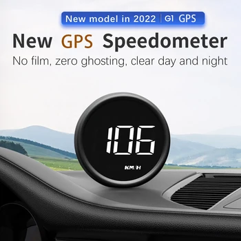 ZUIMI G1 GPS Auto HUD Head Up Display Vitezometru Computer de Bord Cu Avertizare depășire viteză de Conducere Oboseala Alarma Busola Verde