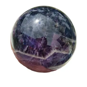 96-100mm Naturale Fantezie Cristal de Ametist Sfere de Piatră Ball Room Decor feng shui Ornamente și Vrăjitorie Reiki de Vindecare Cristale
