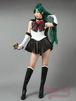 Anime Sailor Pluto Meiou Setsuna Cosplay Costum mp000694