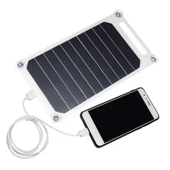 Mici Panouri Solare 6V 10W Monocristalin USB Încărcător Solar în aer liber Echipament de Camping Pentru Încărcarea Smartphone-uri Și Tablete -în