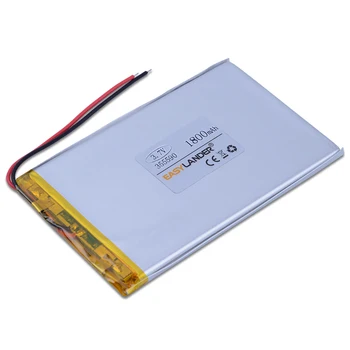 355590 3.7 V 1600mAh li-Polymer Li-ion Baterie Reîncărcabilă Pentru GPS PSP ipod Tablet PC iPAQ E-book Power bank MIJLOCUL DIY 035590