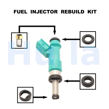 23250-0p010 Injectorului de Combustibil de Etanșare O-Ring Kit Garnituri Filtre pentru Toyota Highlander, Sienna 2.7 L 3,5 L