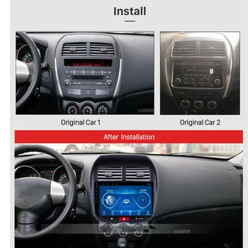 Car Audio Navigatie Stereo Carplay DVR 360 Birdview Jurul 4G Android Sistem Pentru Mitsubishi RVR ASX Outlander Sport