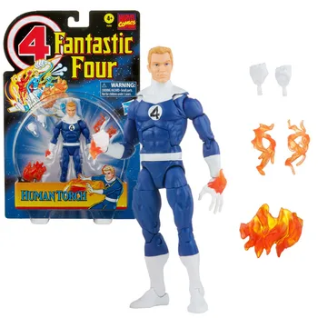 Hasbro Marvel Legends Ml Fantastic Four Human Torch Original Cutie Articulatii Mobile Anime Figurine Copii Jucarii pentru Băiat Cadouri