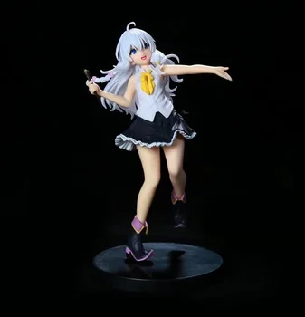 20cm Rătăcire Vrăjitoare Anime Figura Călătoria de Elaina Majo Nu Tabitabi Elaina Taito Coreful PVC Acțiune Figura Model de Jucărie