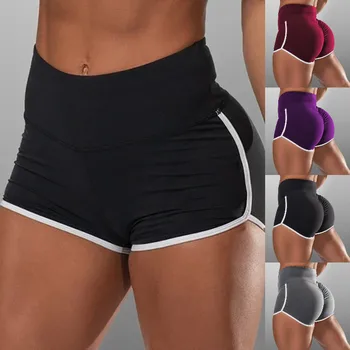 Femeile Sportive Yoga Pantaloni Scurti Antrenament De Fitness Feminin Funcționare Sport Pantaloni Scurți De Bumbac De Sport Ciclism Sport Scurte Plus Dimensiune