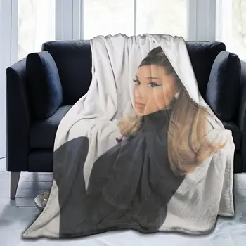 Ariana Grande moale flanel pătură baby sac de pat pentru copii, foaie canapea decorare dormitor pentru copii cadou adult textile de casa