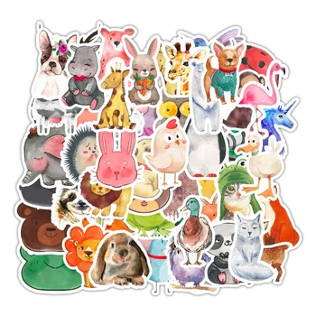 50pcs Noi de Animale Desene animate Drăguț Câine Autocolante Pentru Papetărie Casca Motocicleta Impermeabil Personalizat Adesivos Autocolante Craft Supplies